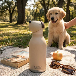 Бутылка-термос для напитков Asobu "Bestie", песик, 460 мл